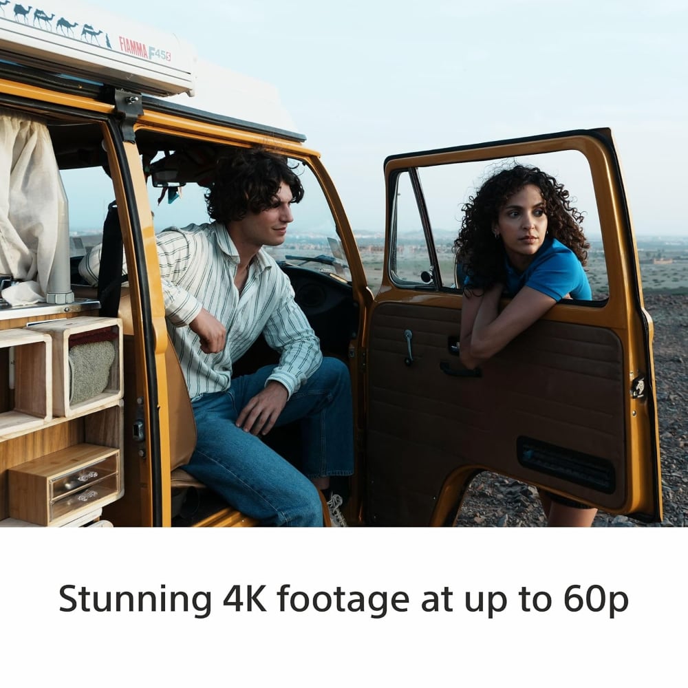 Sony ZV-E10 II Mirrorless Vlogging Camera with 16–50mm Lens | 26MP APS-C | 4K Video Recording | Interchangeable Lens | Black | ZV-E10M2K/B