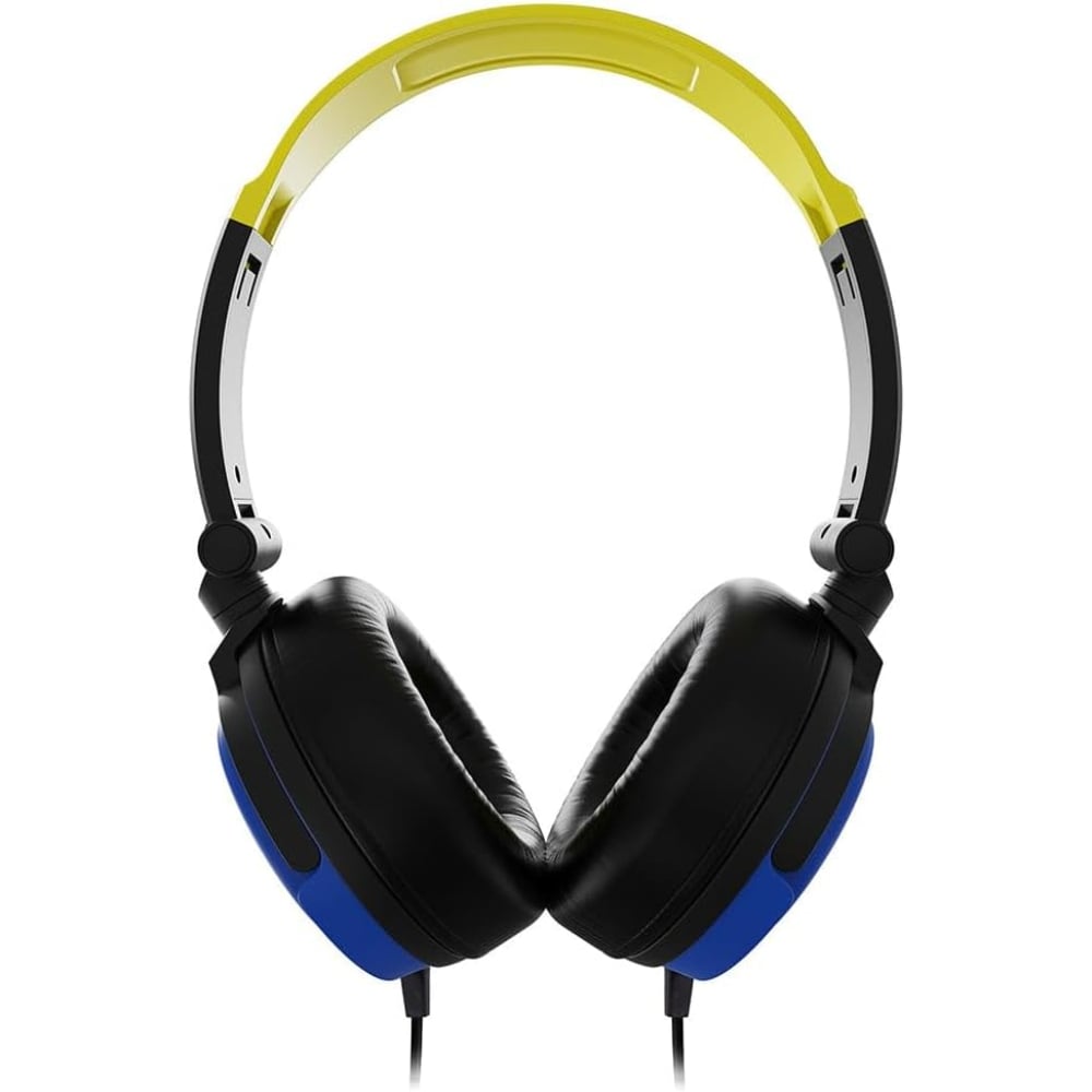 4Gamers Wired Gaming Over-Ear Headset Neon Yellow/Blue