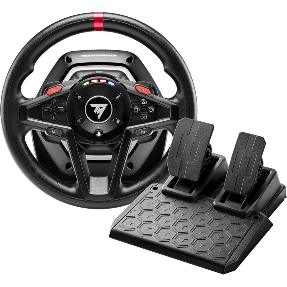Thrustmaster T128 - High-Performance Racing Wheel and Pedal Set for PC Black