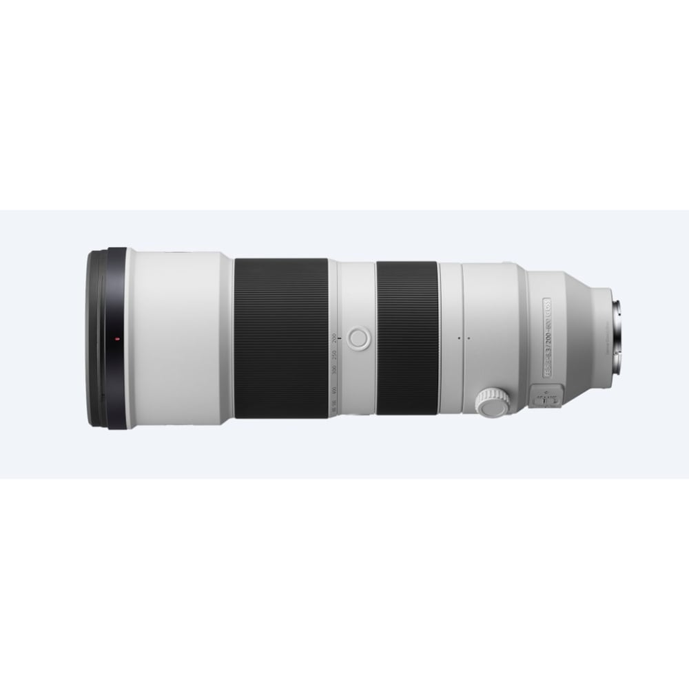 Sony FE 200–600mm | SEL200600G | F5.6–6.3 G OSS | Super Telephoto Zoom Lens | Full-Frame E-Mount | White