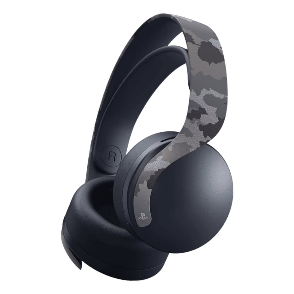 Sony PS5 Pulse 3D (CFI-ZWH1) | Wireless Gaming Over-Ear Headset | Dual Noise-Cancelling Mics | Grey Camouflage
