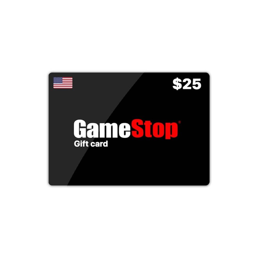GameStop Gift Card USA 25 USD Black