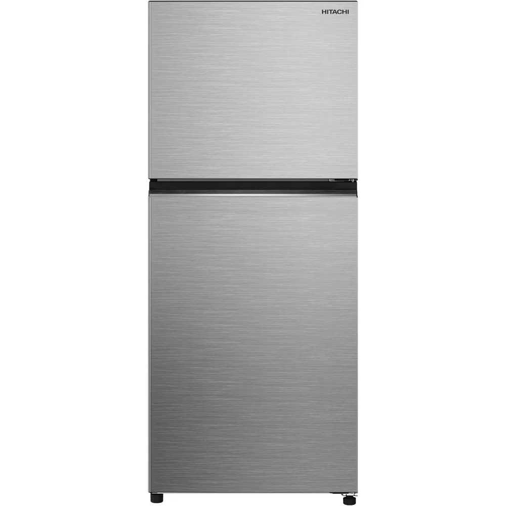Hitachi Top Mount Double Door Refrigerator | 12.1 Cu.Ft (344L) | Inverter Technology | HRTN6379SXSA | Silver