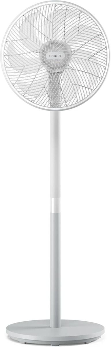 Philips Pedestal Fan 2000 Series - Strong & Super Quiet with SilentWings Technology - Adjustable Height - White - CX2550/00