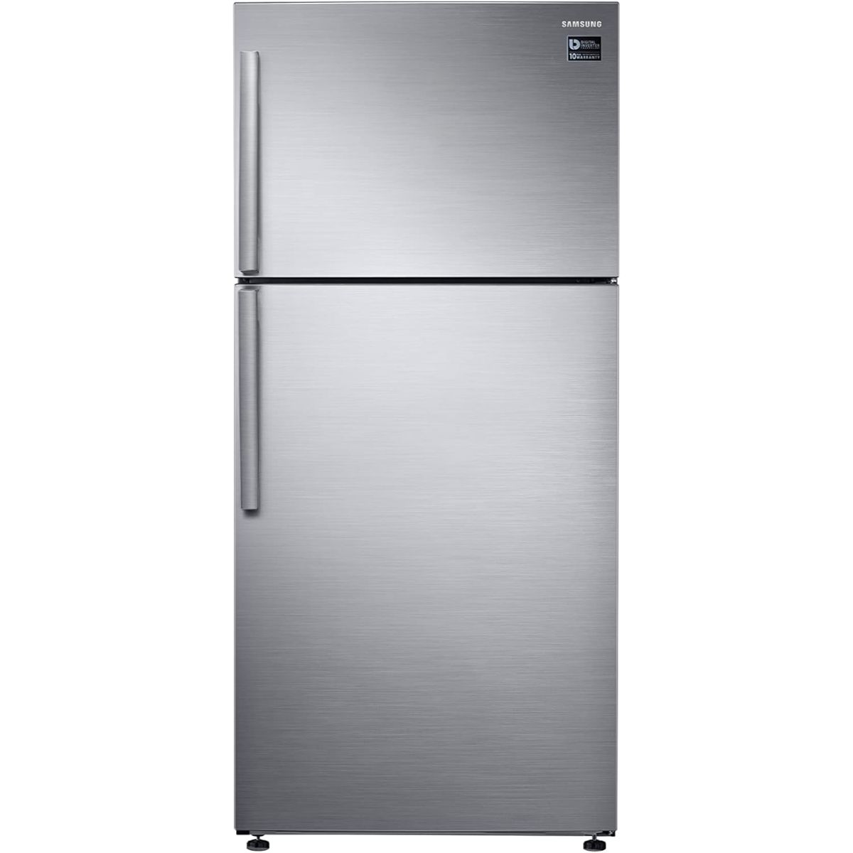 Samsung 18.6 Cu.Ft Twin Cooling Plus Technology Quick Cooling And Freezing Double Door Refrigerator 528L Silver