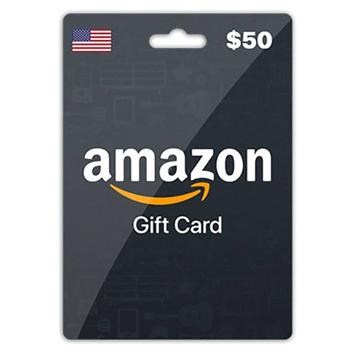 Amazon Gift Card USA 50 USD Delivery By Email Digital Code Black