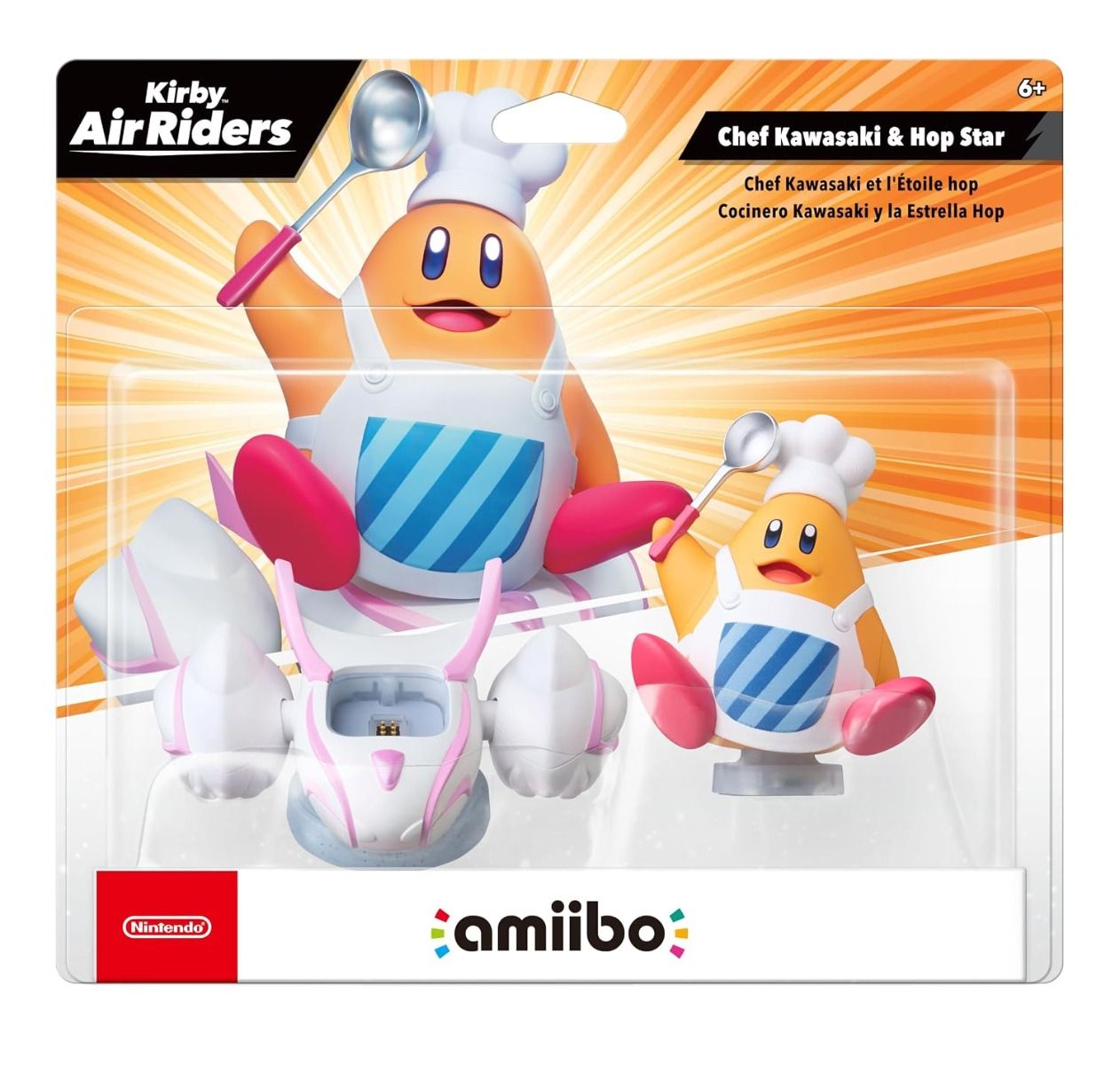 نينتندو سويتش 2 amiibo – شيف كاواساكي وهوپ ستار | سلسلة Kirby Air Riders
