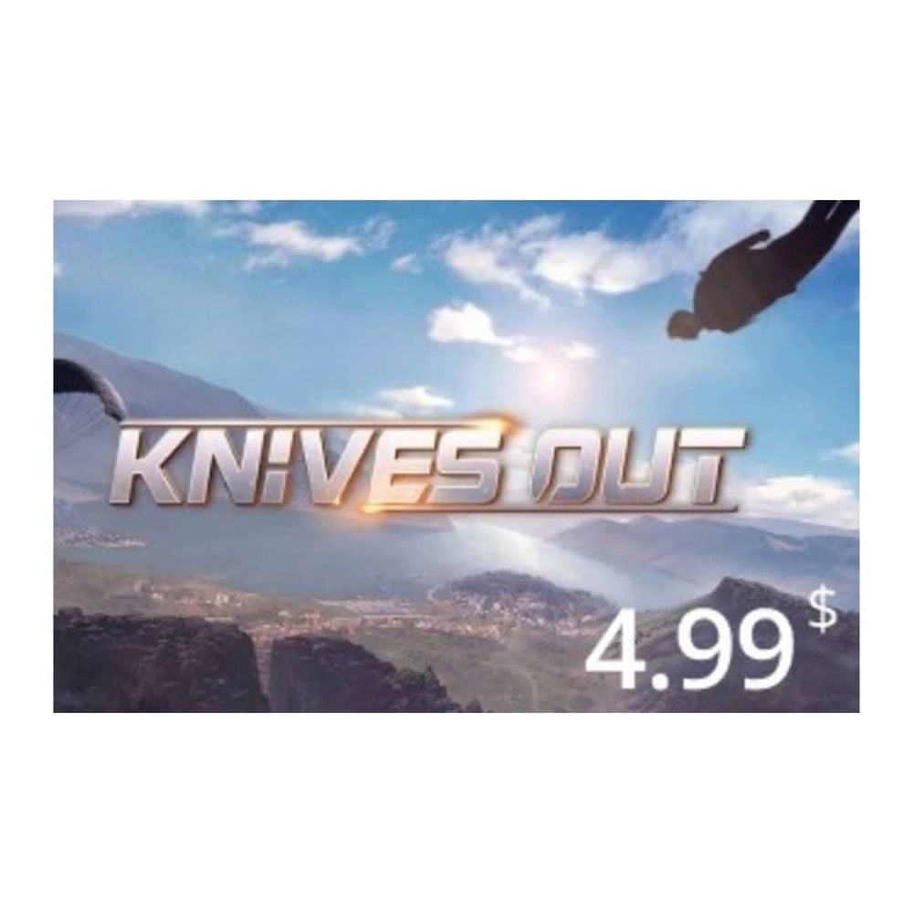 Knives out Gaming Card $4.99