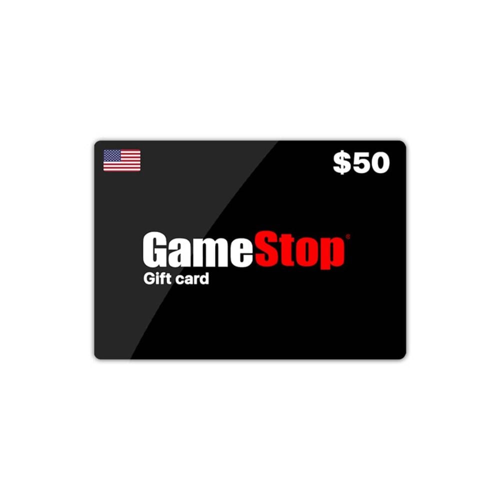 GameStop Gift Card USA 50 USD Black