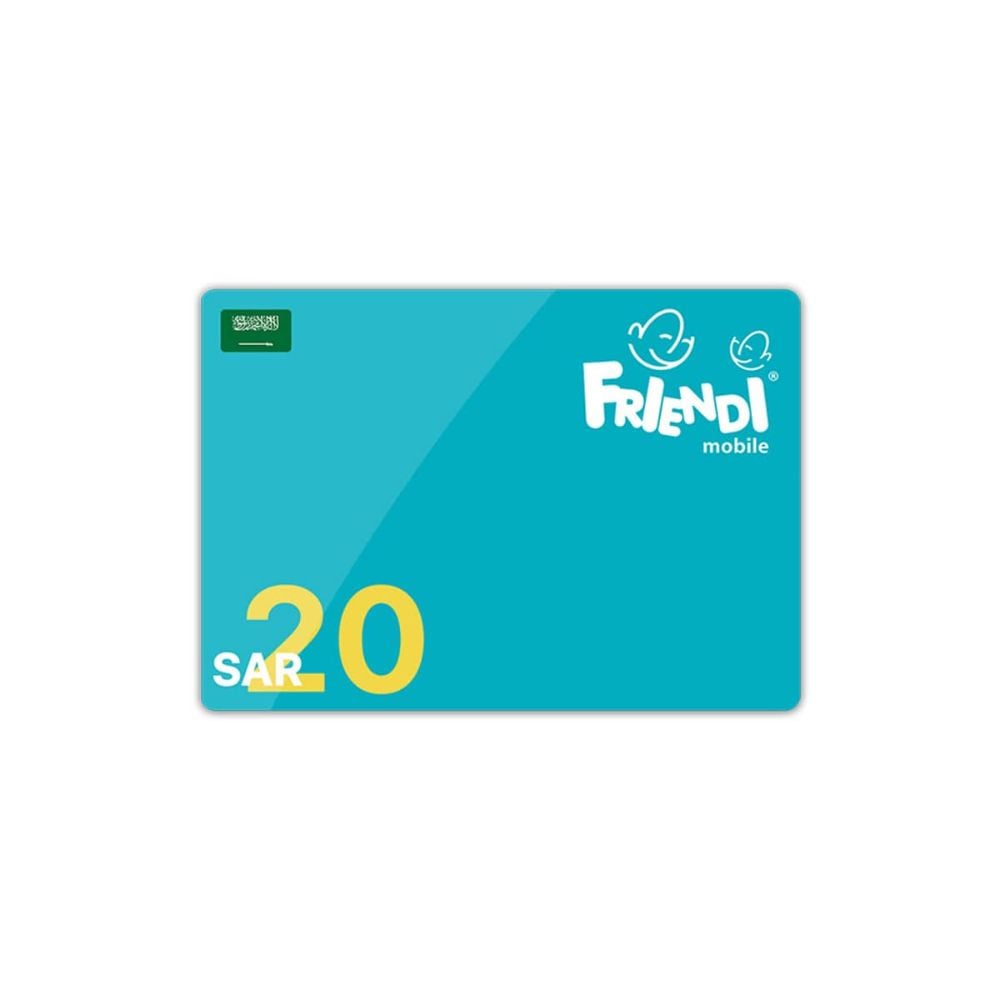 FRiENDi Gift Card KSA 20 SAR Blue