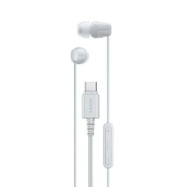 Sony IER-EX15C USB-C Wired In-Ear Headphones with Microphone White