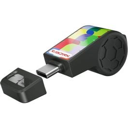 سانديسك ذاكرة فلاش USB نوع سي بسعة 64 جيجابايت، اصدار كاس العالم فيفا 2026 - سرعات نقل تصل الى 300 ميجابايت/ثانية، USB 3.2 الجيل الاول، USB نوع C - اسود - SDCZIA-064G-G46