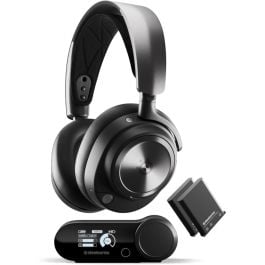 ستيل سيريز سماعة Arctis Nova Pro اللاسلكية | إلغاء ضوضاء نشط | أسود | SS-61522