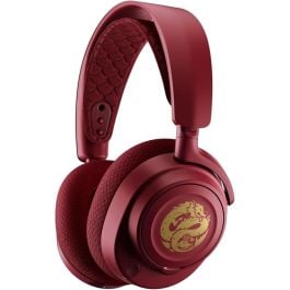 ستيل سيريز سماعة Arctis Nova 7 اللاسلكية | إصدار Dragon، اتصال مزدوج | أحمر | SS-61557