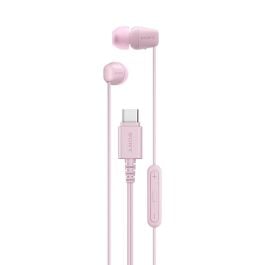 Sony IER-EX15C USB-C Wired In-Ear Headphones with Microphone Pink