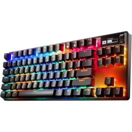 ستيل سيريز لوحة مفاتيح Apex Pro TKL اللاسلكية | شاشة OLED، مفاتيح PBT، اتصال 2.4GHz | تخطيط US QWERTY | SS-64865