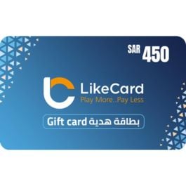 LikeCard Gift Card KSA Store SAR 450