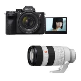 سوني ILCE-7RM5 كاميرا رقمية سوداء ألفا بدقة عالية 61 ميجابكسل تسجيل 8k 24p إطار كامل