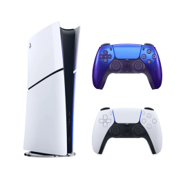 PlayStation®5 Digital Edition 825GB Console with extra Dualsense Wireless Controller - Chroma Indigo