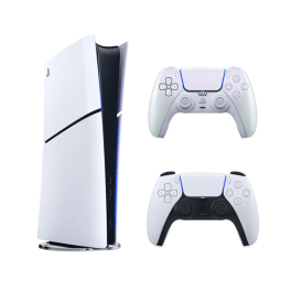 PlayStation®5 Digital Edition 825GB Console with extra Dualsense Wireless Controller - Chroma Pearl