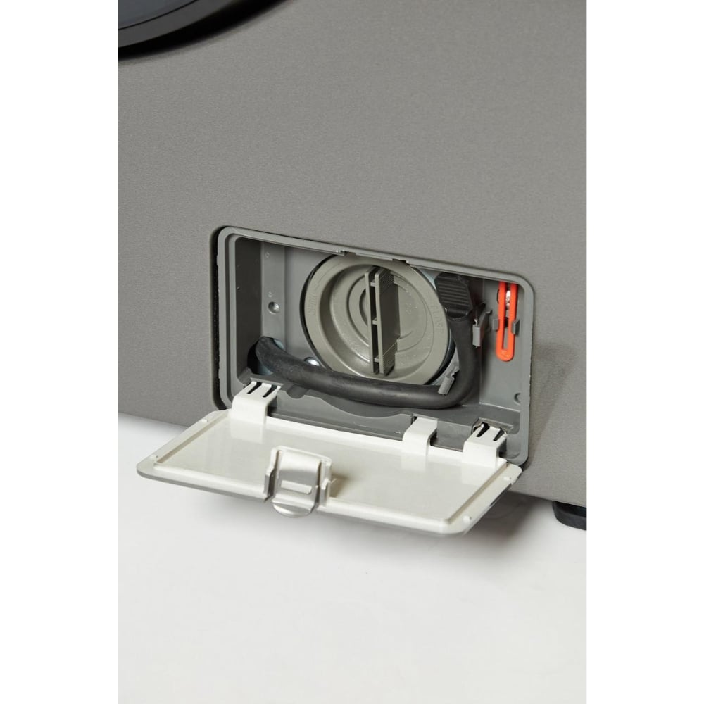 Admiral Front Load Washer Dryer | 10 Kg + 6 Kg | Allergy Steam Wash | Silver | ADWD10614HISCQA
