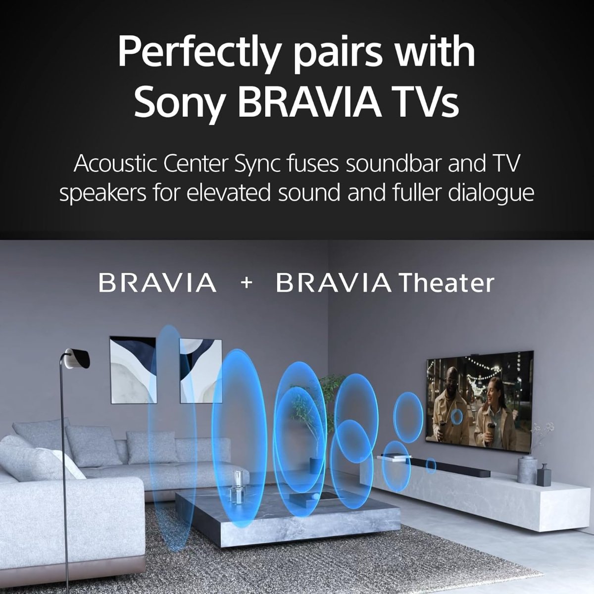 Sony HT-A9000 BRAVIA Theatre Bar 9 Premium Dolby Atmos Soundbar – Black