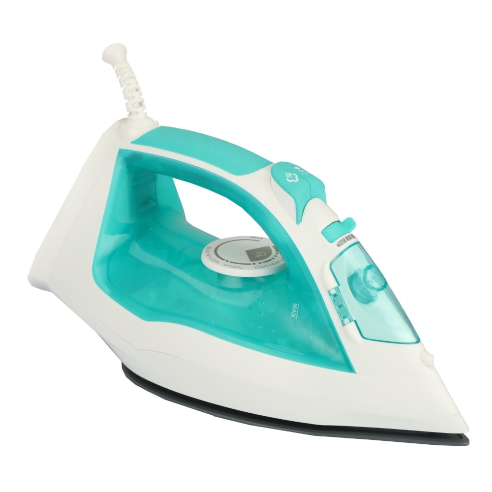Admiral 2200W Ceramic Soleplate Auto Shut -Off Function 330Ml Blue/White