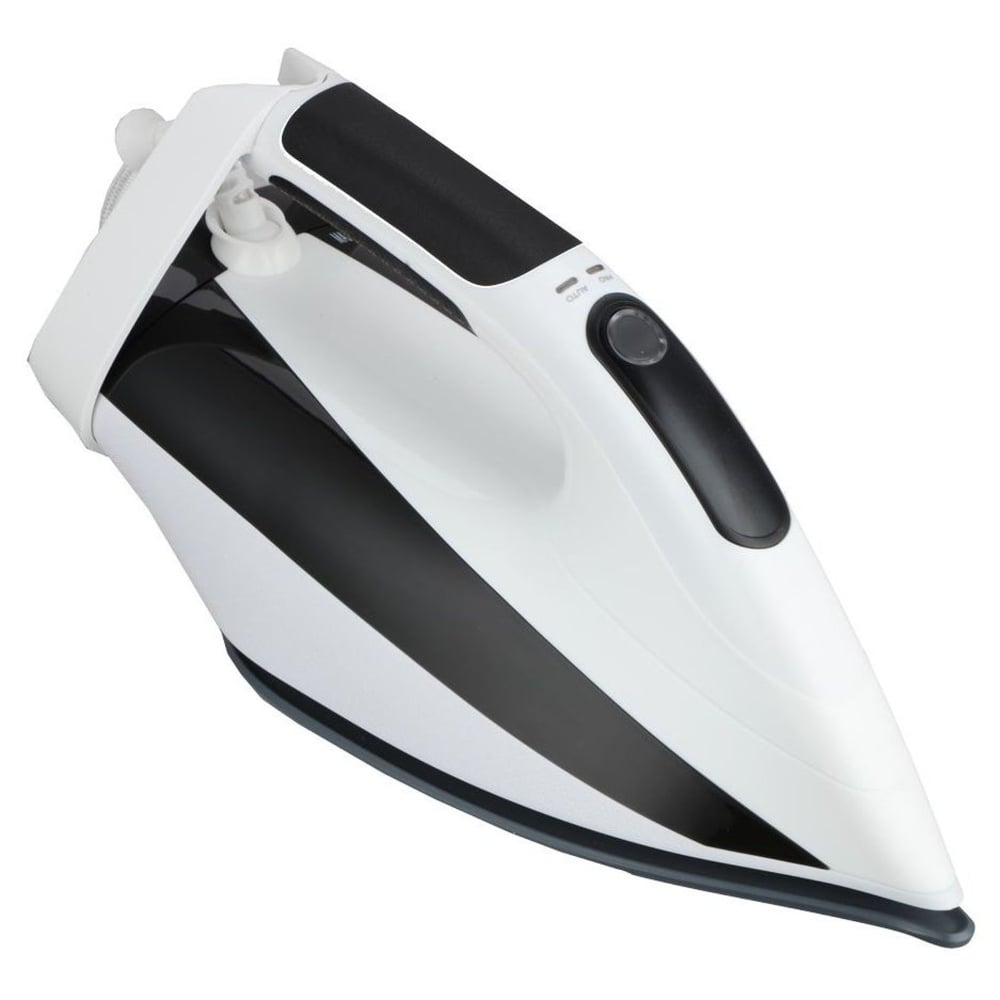 Admiral 2400W Ceramic Soleplate Auto Shut -Off Function 330Ml White/Black