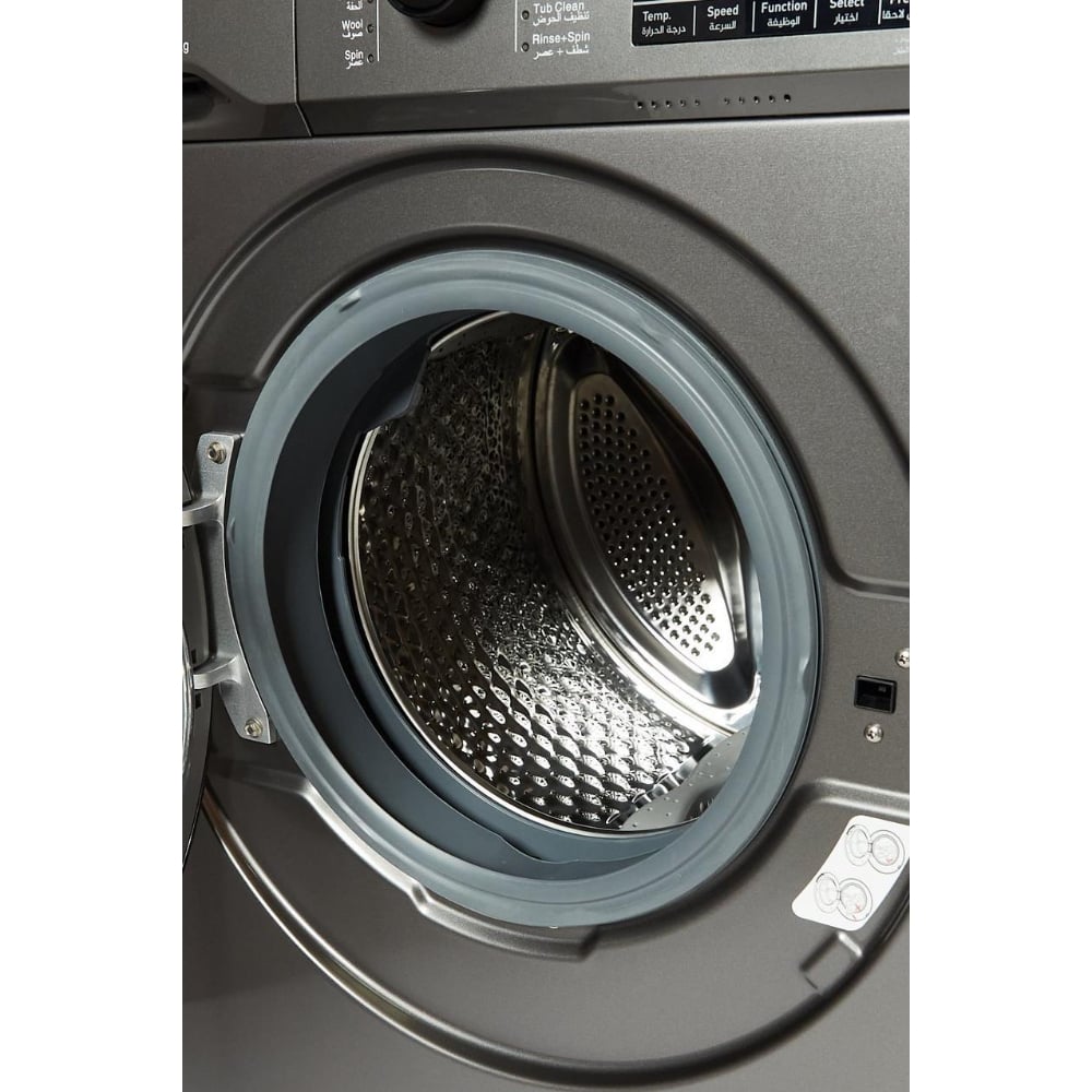 Admiral Front Load Washer Dryer | 10 Kg + 6 Kg | Allergy Steam Wash | Silver | ADWD10614HISCQA