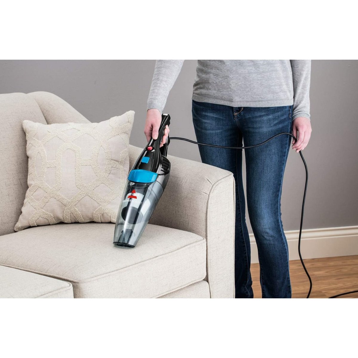 Bissell Featherweight (2024E) 2-in-1 Upright Vacuum Cleaner | Lightweight | 0.5L | Black