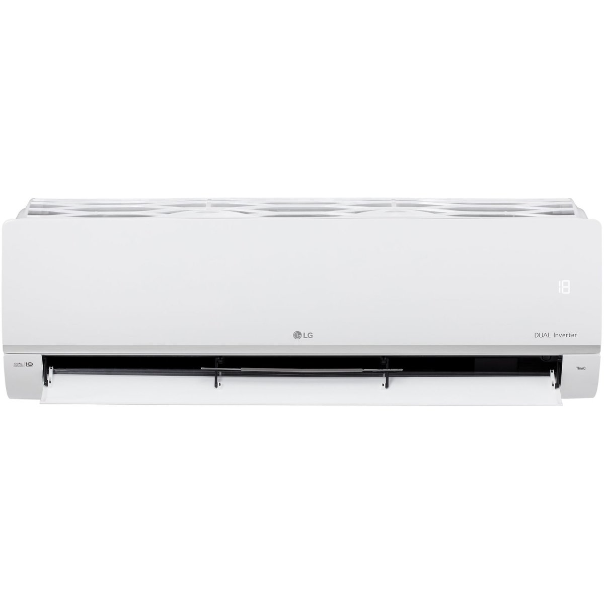LG Dual Inverter Split Air Conditioner | 1.5 Ton | Cool Only | Fresh Dual Inverter Compressor | White | L-ND182C0