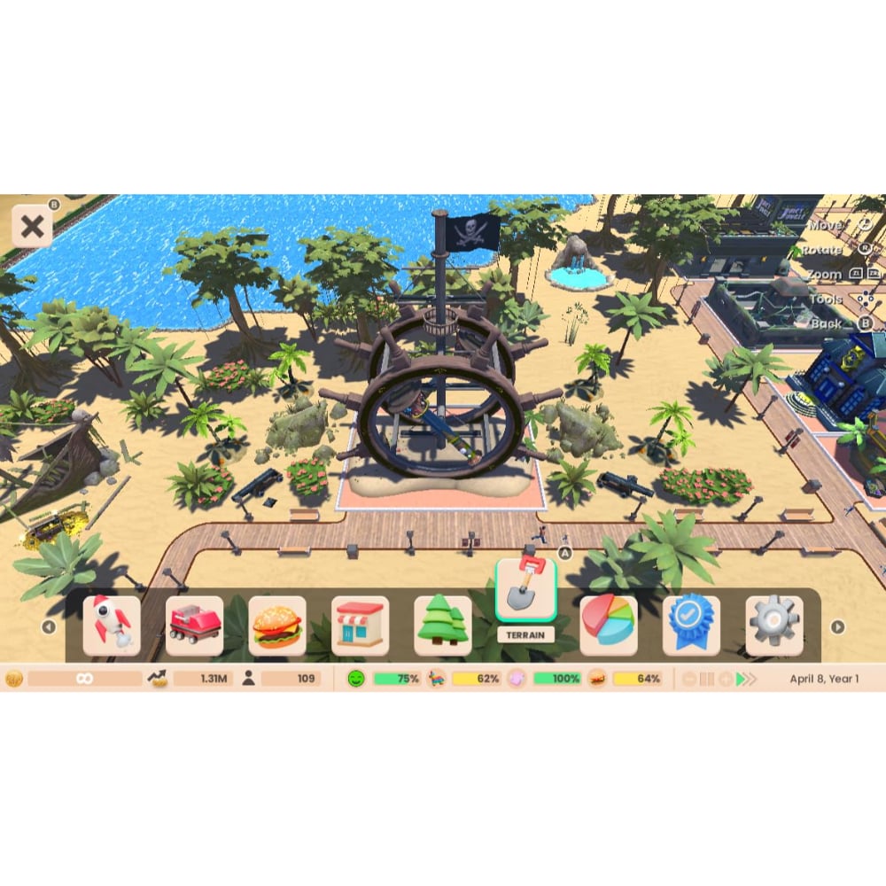 Rollercoaster Tycoon Adventures Deluxe |PlayStation 4