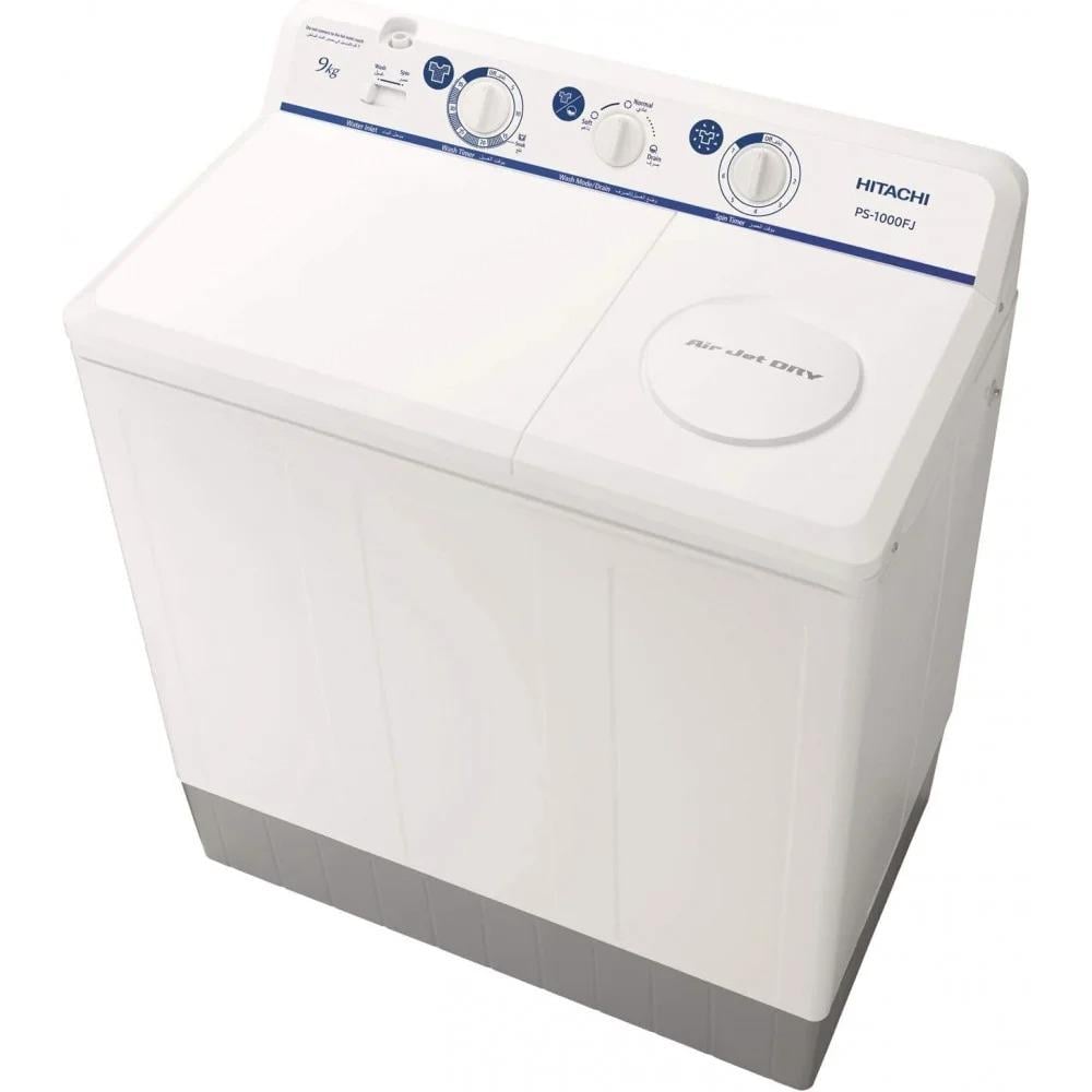 Hitachi Twin Tub Washing Machine 8Kg White