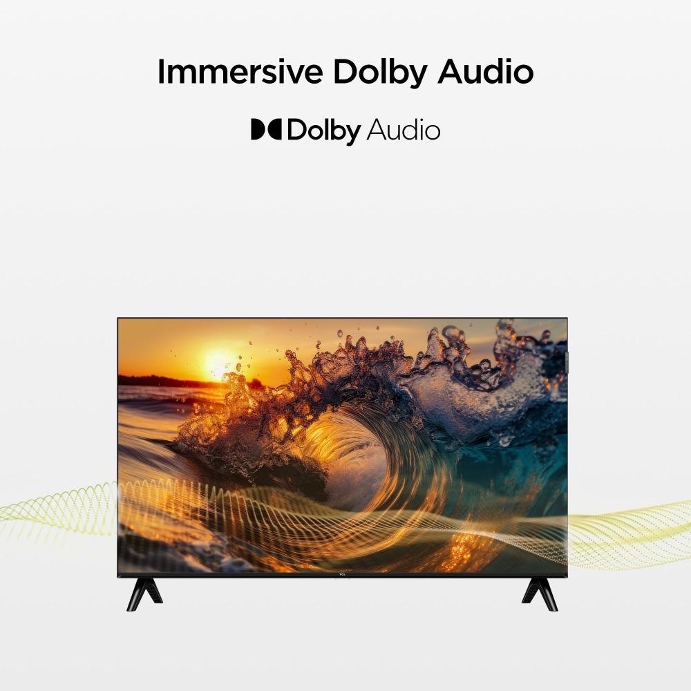 New TCL 85 Inch Premium QLED TV 2026 Model, 60Hz(VRR 120Hz/DLG 120Hz), ONKYO 2.0 Hi-Fi System,Slim & Uni-body, AiPQ Processor, HVA Panel, TCL AI, Dolby Vision ,Atmos