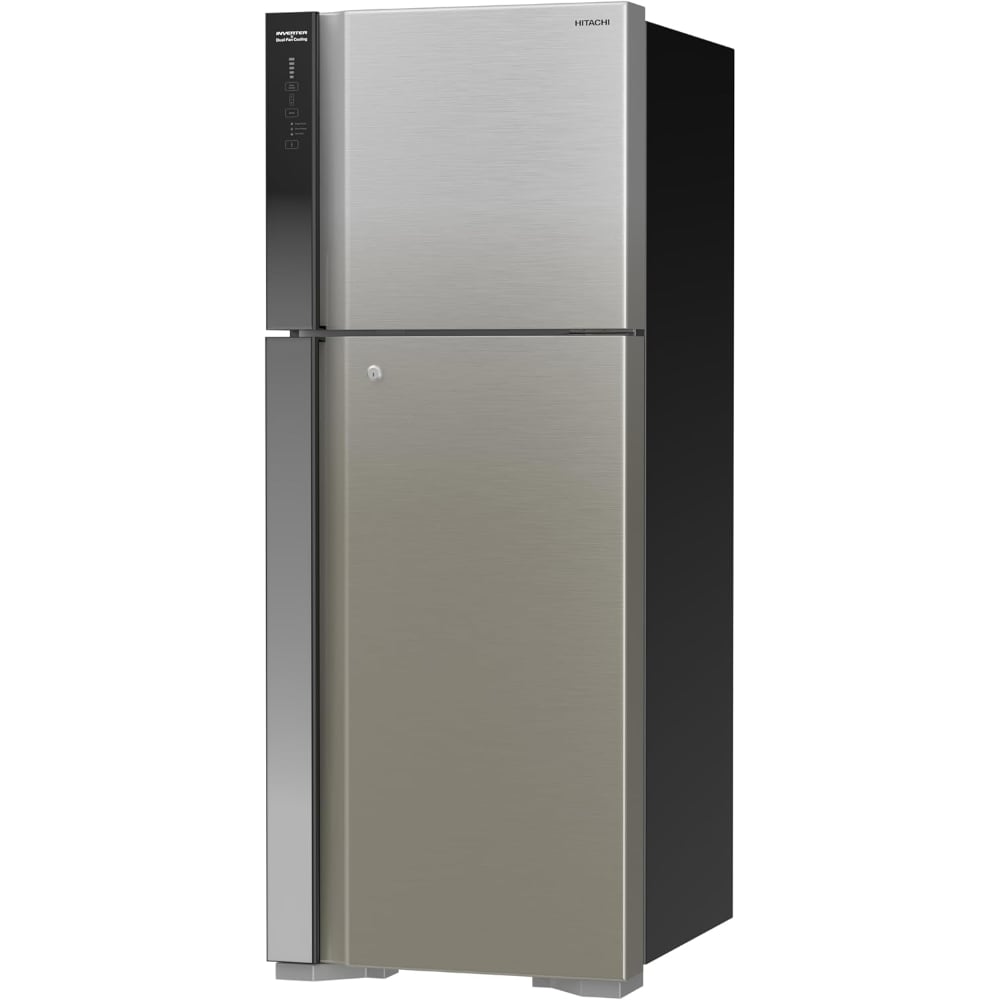 Hitachi 15.9 Cu.Ft Carbon Line Series Inverter Compressor Double Door Top Mount Refrigerator 450L Silver