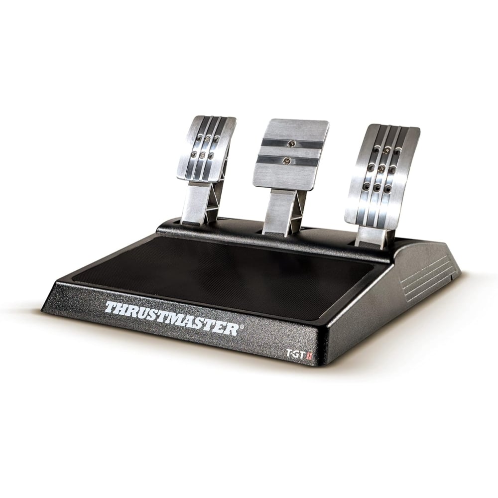 Thrustmaster T-GT II Gran Turismo Licensed Racing Wheel, Base, and Pedal Set Black
