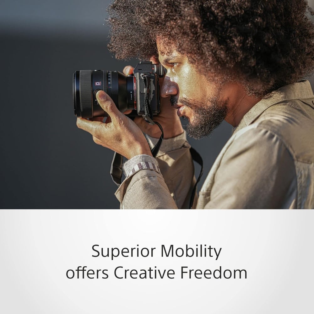 Sony FE 50mm | SEL50F12GM | F1.2 GM | Standard Prime Lens | Full-Frame E-Mount | Black