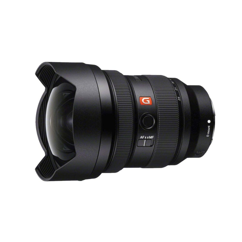 Sony E Mount FE 12-24mm F2.8 GM Ultra-Wide Zoom Premium G Master Full-Frame Lens Black