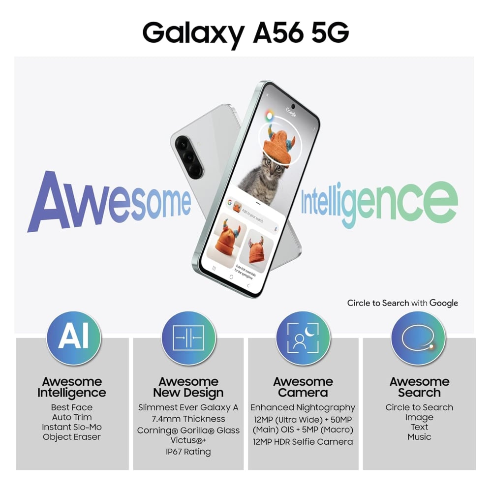 Samsung Galaxy A56 5G 8GB/128GB Awesome Graphite