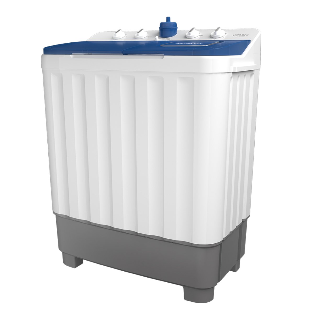 Hitachi Semi Automatic Twin Tub Washing Machine 8 kg Pacific Blue
