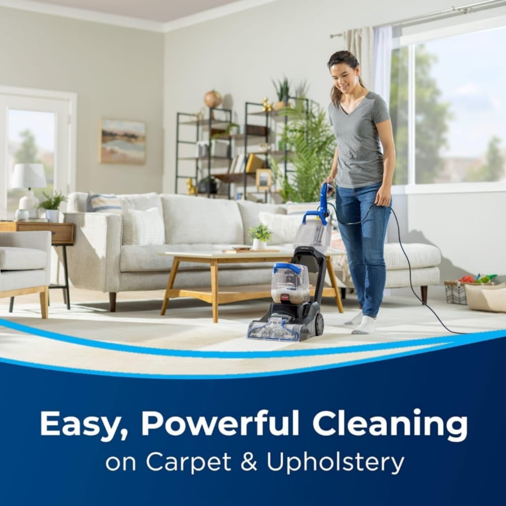 Bissell PowerClean 2X (3878K) Carpet & Upholstery Cleaner | 700W | Deep Cleaning | Grey/Black