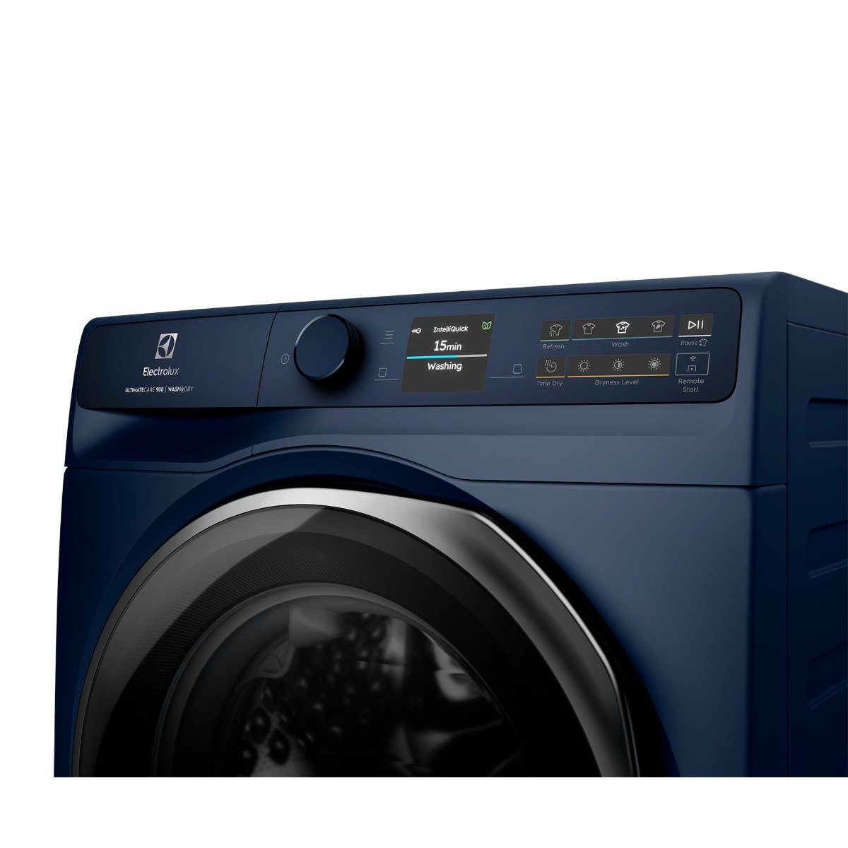 غسالة ومجفف إلكترولوكس UltimateCare 900 سعة 13/9 كجم | سرعة 1400 دورة/دقيقة | IntelliDose | SensorWash | EcoInverter | Wi-Fi | أزرق داكن | EWW1342R9MC