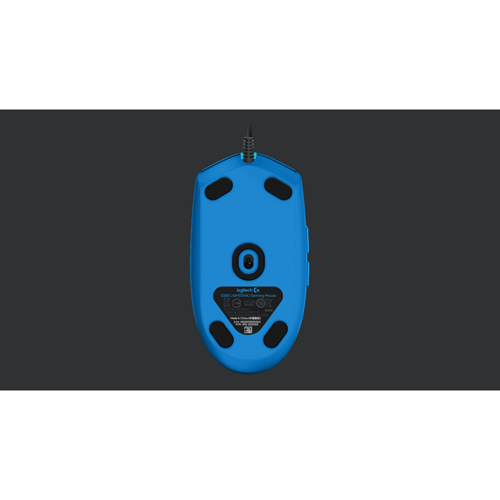 Logitech G203 LIGHTSYNC RGB 6-Button Wired Gaming Mouse