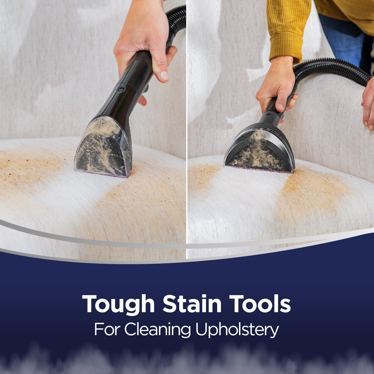 Bissell Revolution HydroSteam (3672E) Carpet Cleaner | Steam Cleaning Technology | Titanium