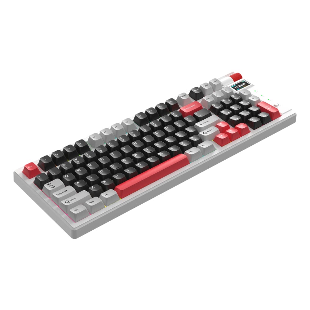 Marvo Monka Storm Wireless Mechanical RGB Keyboard White