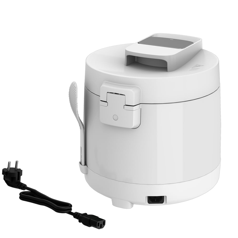 Hitachi Aluminum Body Non-Stick Corded Electric Rice Cooker 1.8L White