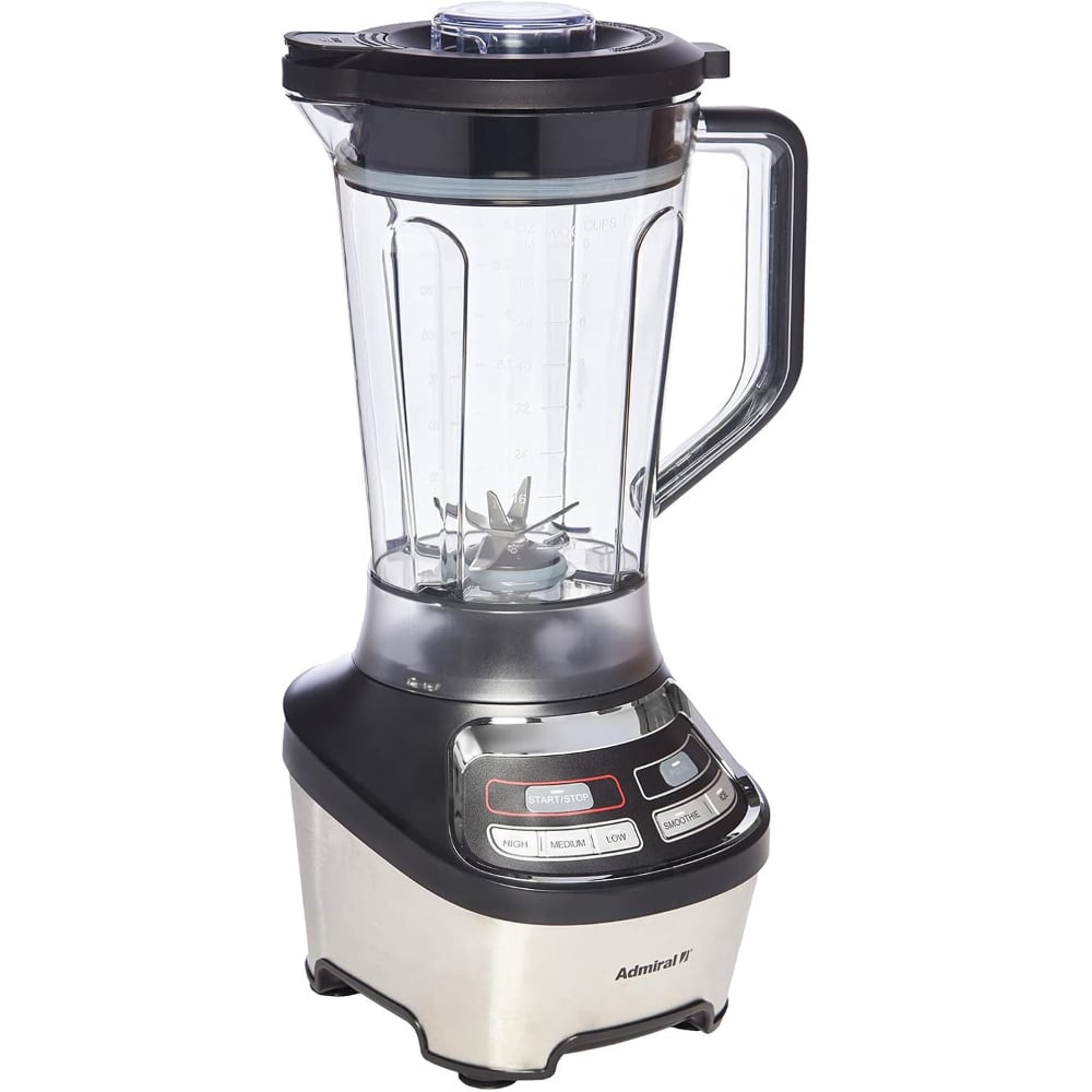 Admiral 1500W Power 3 Speed Control Blender 1.8L Black/Silver