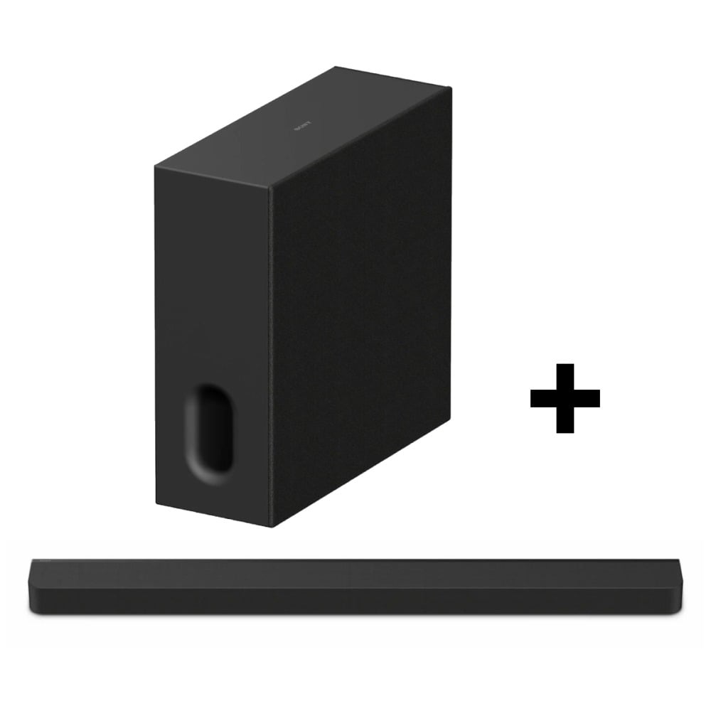 Sony HT-A9000 Bravia Theatre Bar 9 Premium Soundbar with Sony BRAVIA Theatre Sub 7 SA-SW7 Additional Wireless Subwoofer