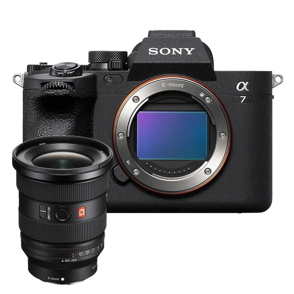 Sony ILCE-7M4 Alpha K 60P Video Recording Digital Zoom Full-Frame Hybrid Camera 33MP Interchangeable-Lens Mirrorless Camera Black with FE 16-35mm F2.8 Wide-Angle Zoom Lens