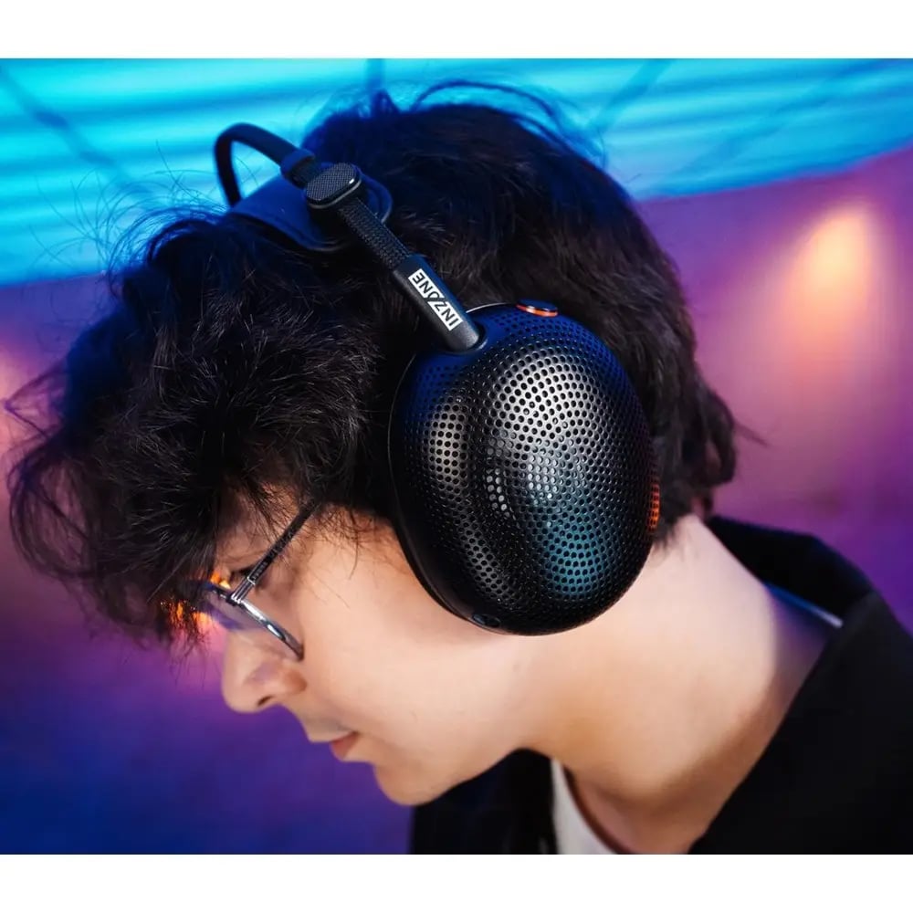 Sony INZONE H6 Air Wired Open-Back Gaming Headset, 40mm Drivers, 360 Spatial Sound, Detachable Microphone, Black (MDR-G600/B)